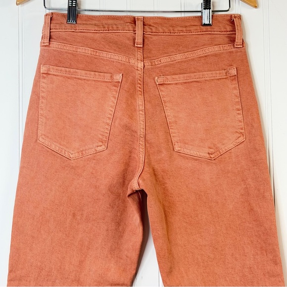 Banana Republic High-Rise Slim Jeans Size 28 Short Rose Quartz Terracotta - Picture 8 of 12